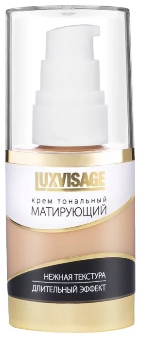 Купить LUXVISAGE Матирующий тональный крем 01 фарфоровый 35 мл в Алматы ...