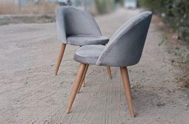 Стул NED Борокко A309Q, 85x50x50 см, серый