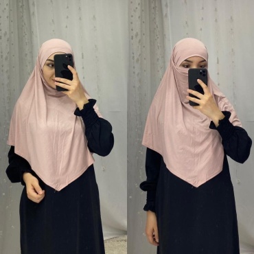 Чалма Muslima style размер универсальный, бежевый