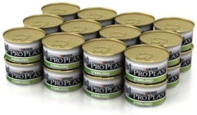 PRO PLAN Sterilised  паштет лосось, тунец 85 г 24 шт
