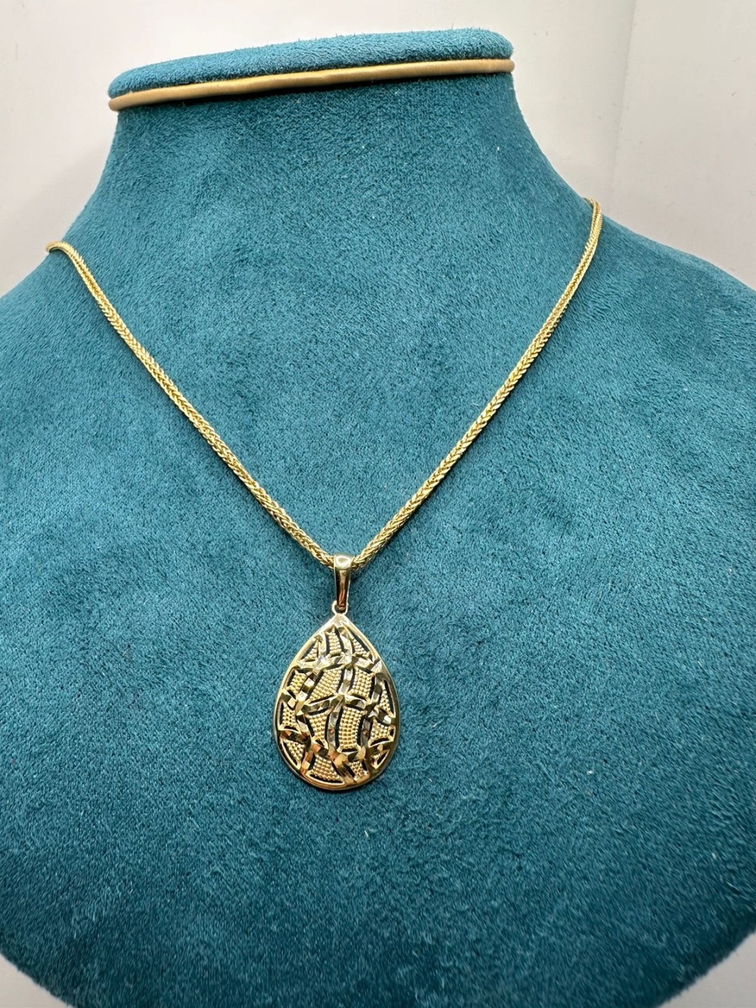 Подвеска Aizhan Gold Золотая подвеска, кулон , цепочка, цепь, алтын алқа, 3.5 гр. Золото вес 3.5 г золото, без вставок