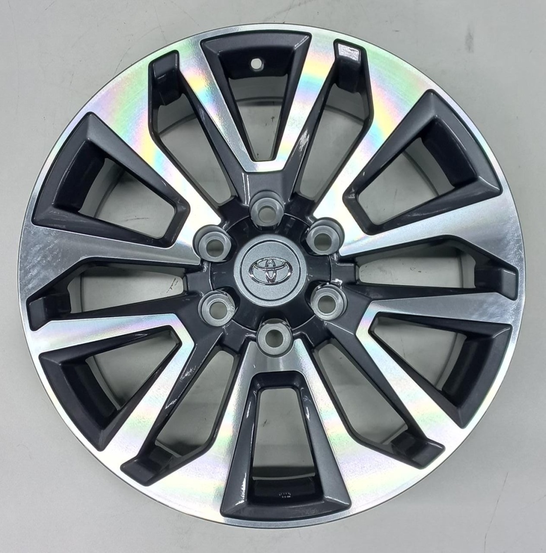 Toyota 6236 7.5x19/6x139.7 D106.2 ET25 серебристый, серый