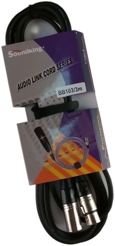 Кабель Soundking XLR - XLR 3 м