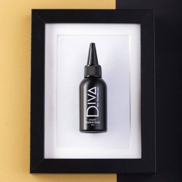 Diva nail technology базовое покрытие Premium base Прозрачный глянцевое 55 мл