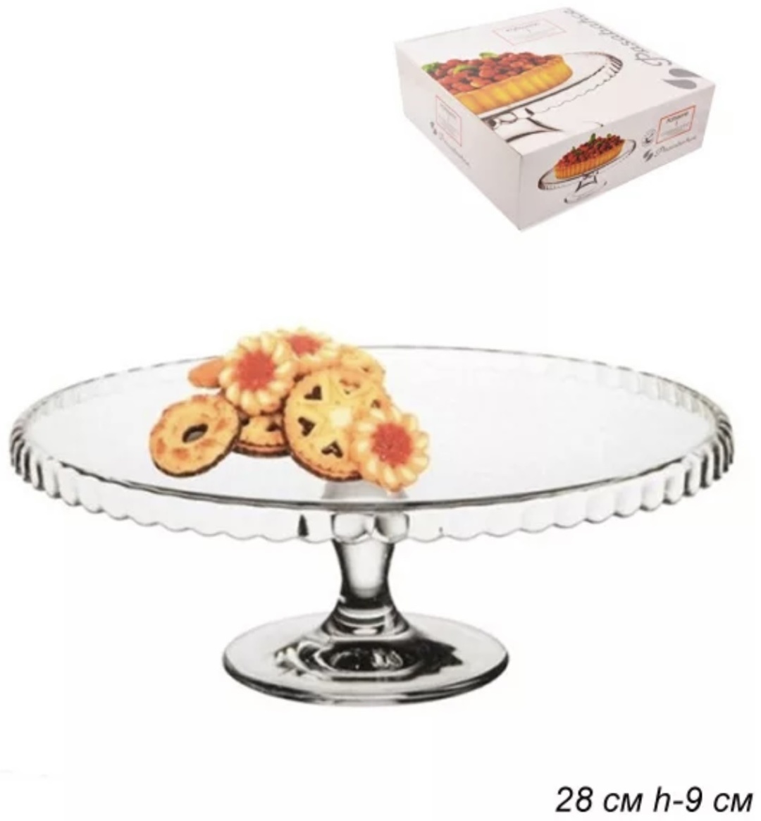 Тортница Patisserie круглая 1 шт