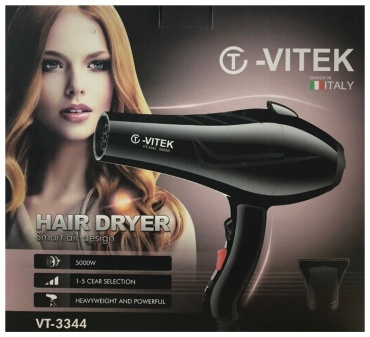 T-VITEK VT-3344 фен черный