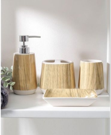 Crystalline стакан beige 4/1 4 шт, керамика