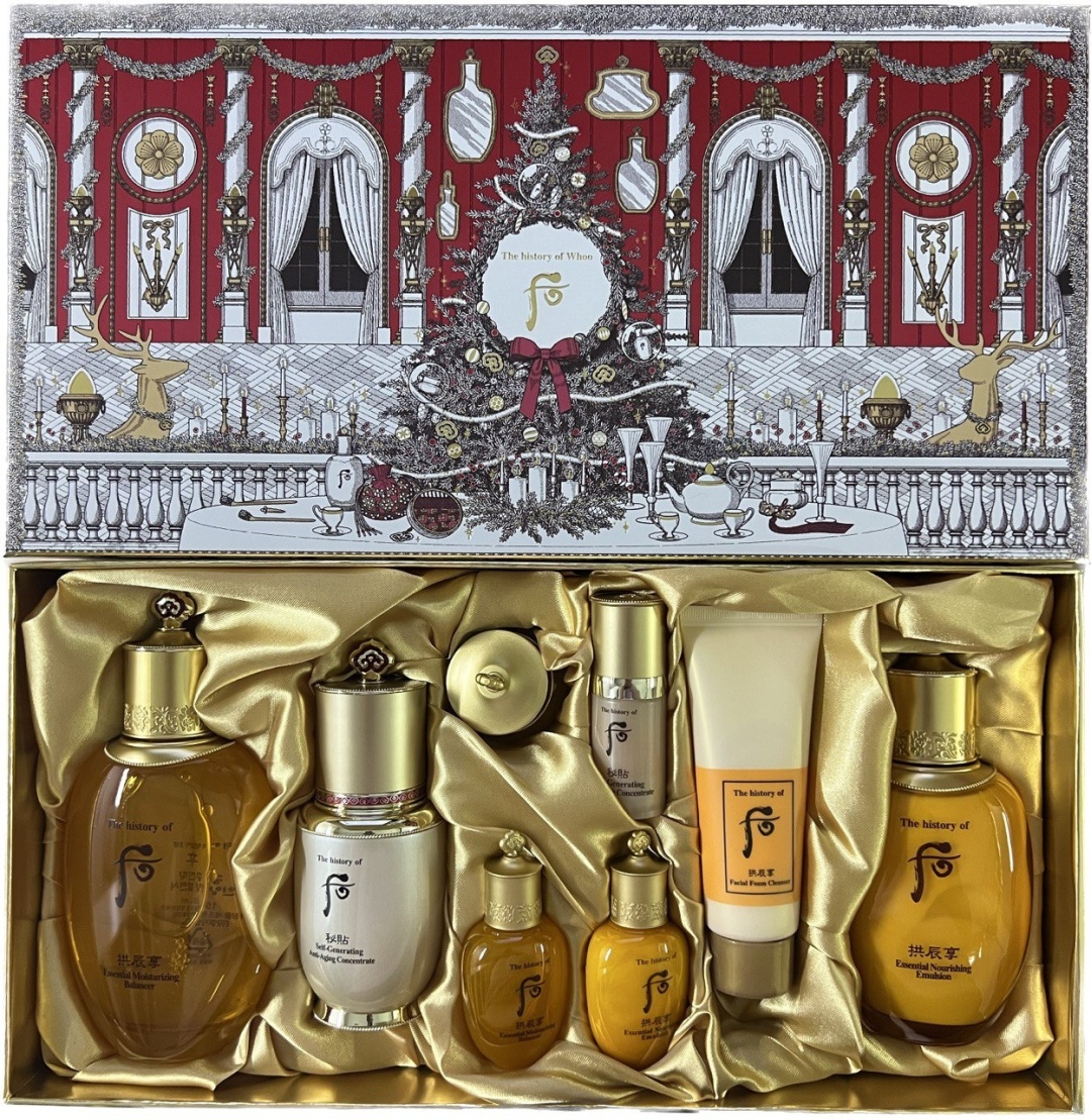The History of Whoo Essential Moisturizing набор по уходу за лицом для женщин