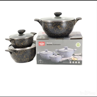 Saba Home набор казанов SHVK-720 сталь 6 в 1