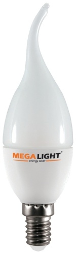 MEGALIGHT 10W E27, светодиодная, холодный белый
