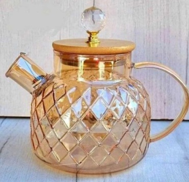 Чайник 1234657897 1 л, стекло