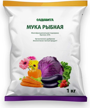 Садовита порошок Мука рыбная 0.1 л кг