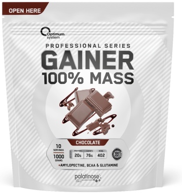 Optimum System Optimum System 100% Mass Gainer, 1000 гр Optimum System 100% Mass Gainer, 1000 гр 1000 г
