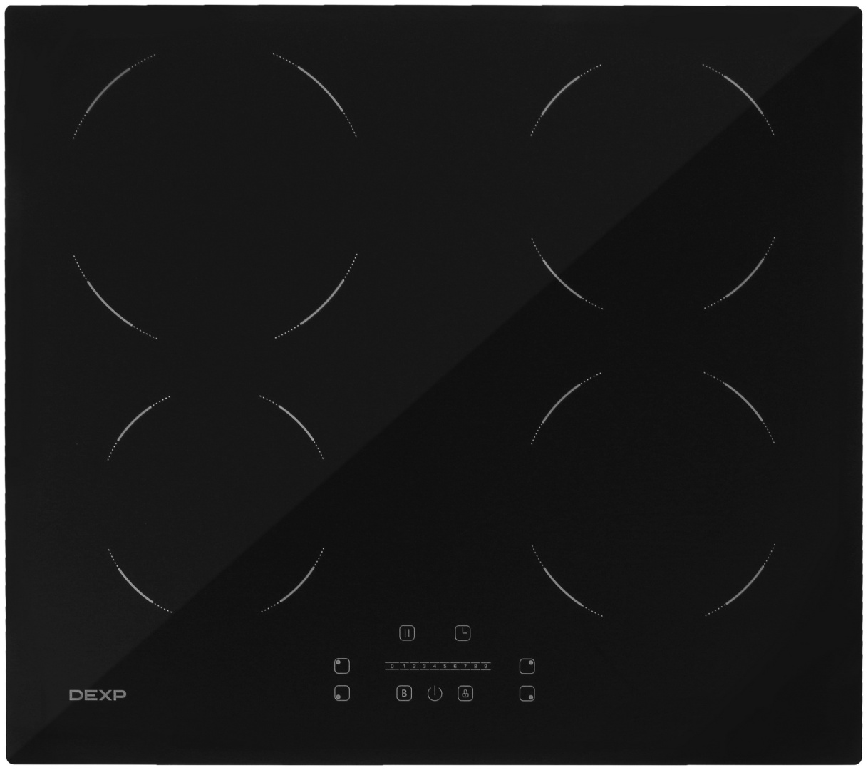 Купить Варочная поверхность DEXP EH-I4MS/B черный в Алматы – Магазин на ...
