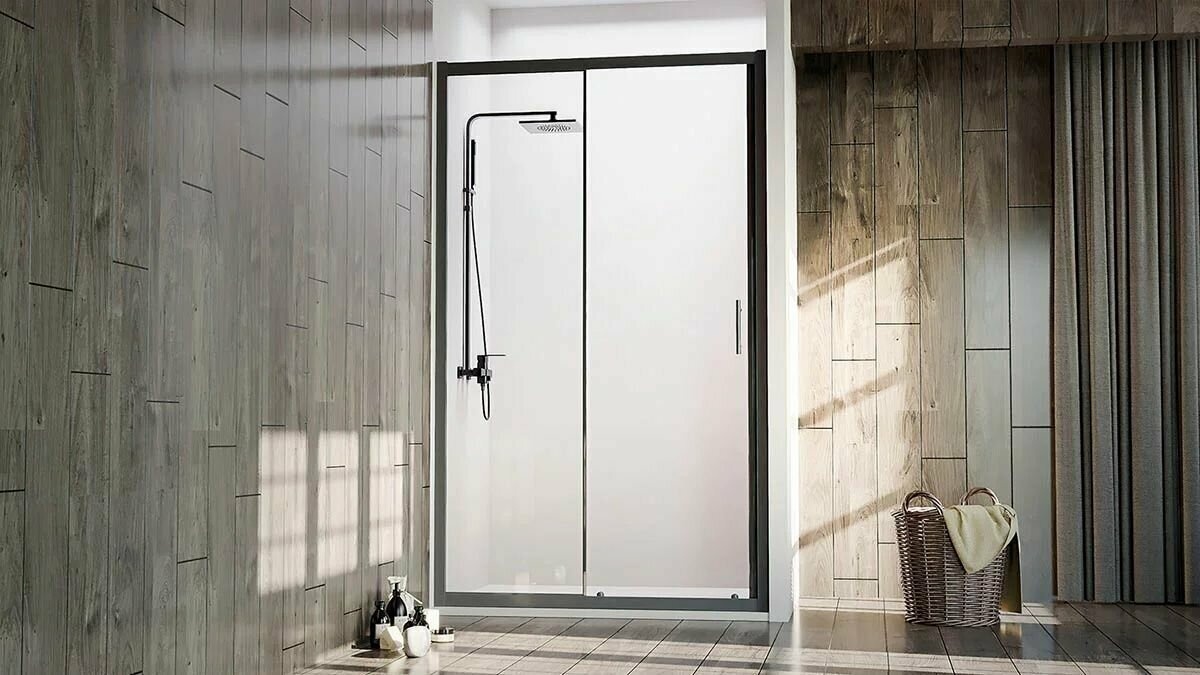 Душевая дверь Veconi VN-72B Арт. VN72B-110-01-C4 Стекло прозрачное/6 мм - артикул K0000168820