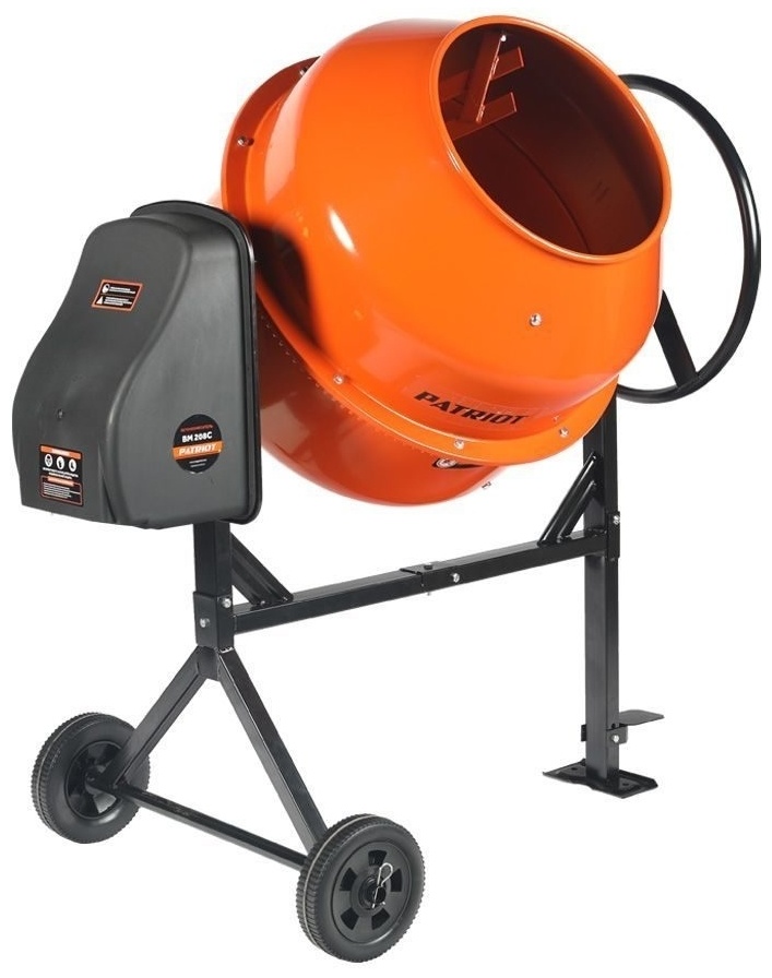 Купить Бетономешалка Patriot BM 208C 0.85 кВт 220 л чугунный венец в ...