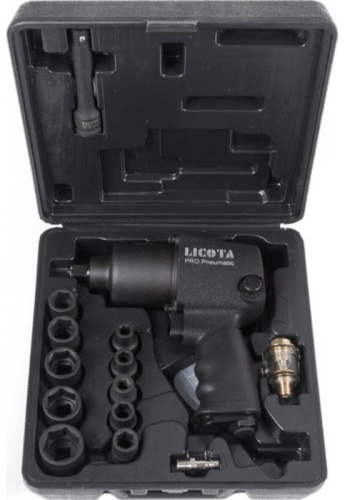 Ударный пневмогайковерт LICOTA PAW-04006RK2 563 Нм