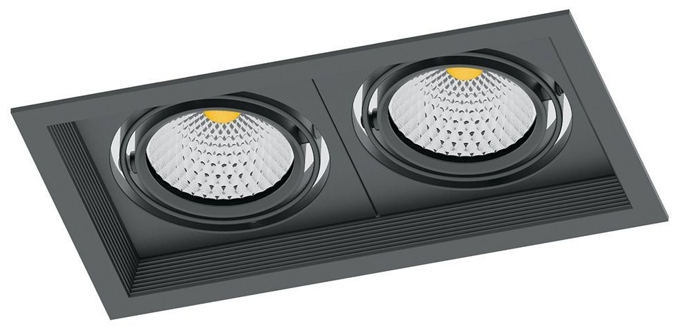 Светильник потолочный Feron LED черный