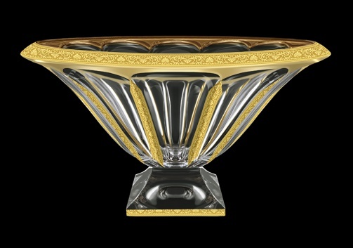Фруктовница Bohemia Crystal 1 шт, хрусталь, 37.5х37.5 см