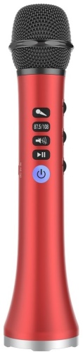 Микрофон Lewinner L-698 красный черный