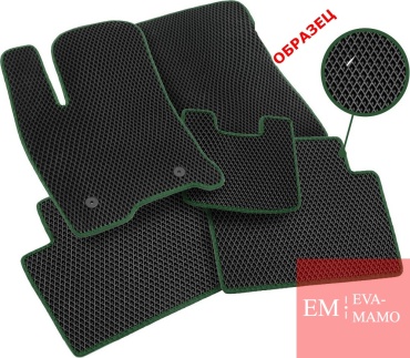 EM E-BLK-GREEN-53-M Lada Granta 2011-2018 черный, зеленый
