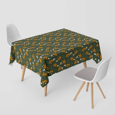 Скатерть Shabu 160x140 см, полиэстер, милано, 1 шт