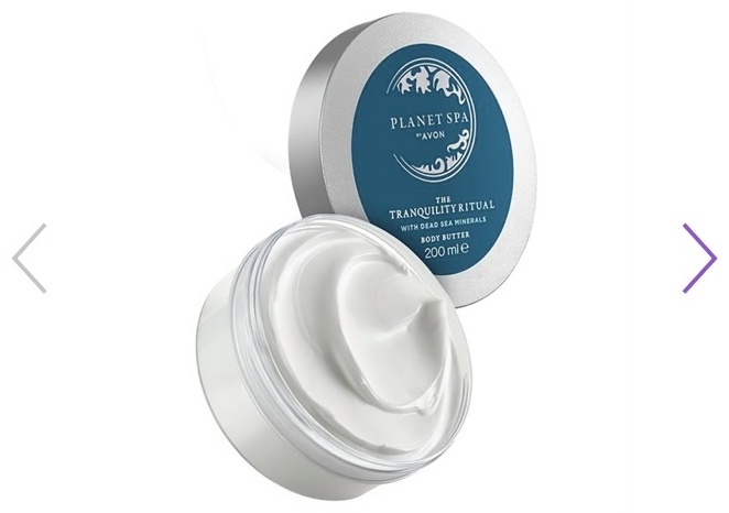 Avon Planet SPA Tranquillity Ritual with Dead Sea minerals крем-баттер для тела 200 мл