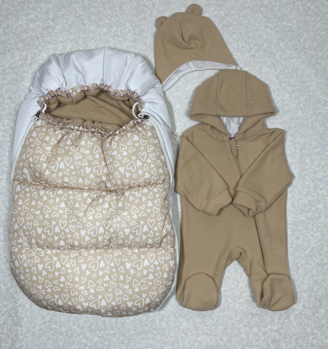 Конверт-мешок Baby Art коричневый, мультиколор