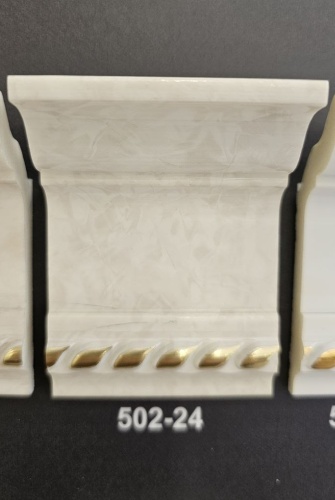 DECOR-DIZAYN пластик 502-24, 2400х40х80 мм