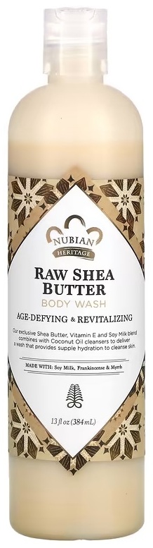 Nubian Heritage Raw Shea Butter гель 384 мл