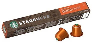 Капсулы кофе Starbucks Breakfast Blend 10 шт
