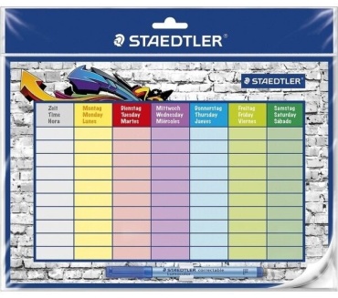 STAEDTLER 641 SP2 Lumocolor Stundenplan 2 шт