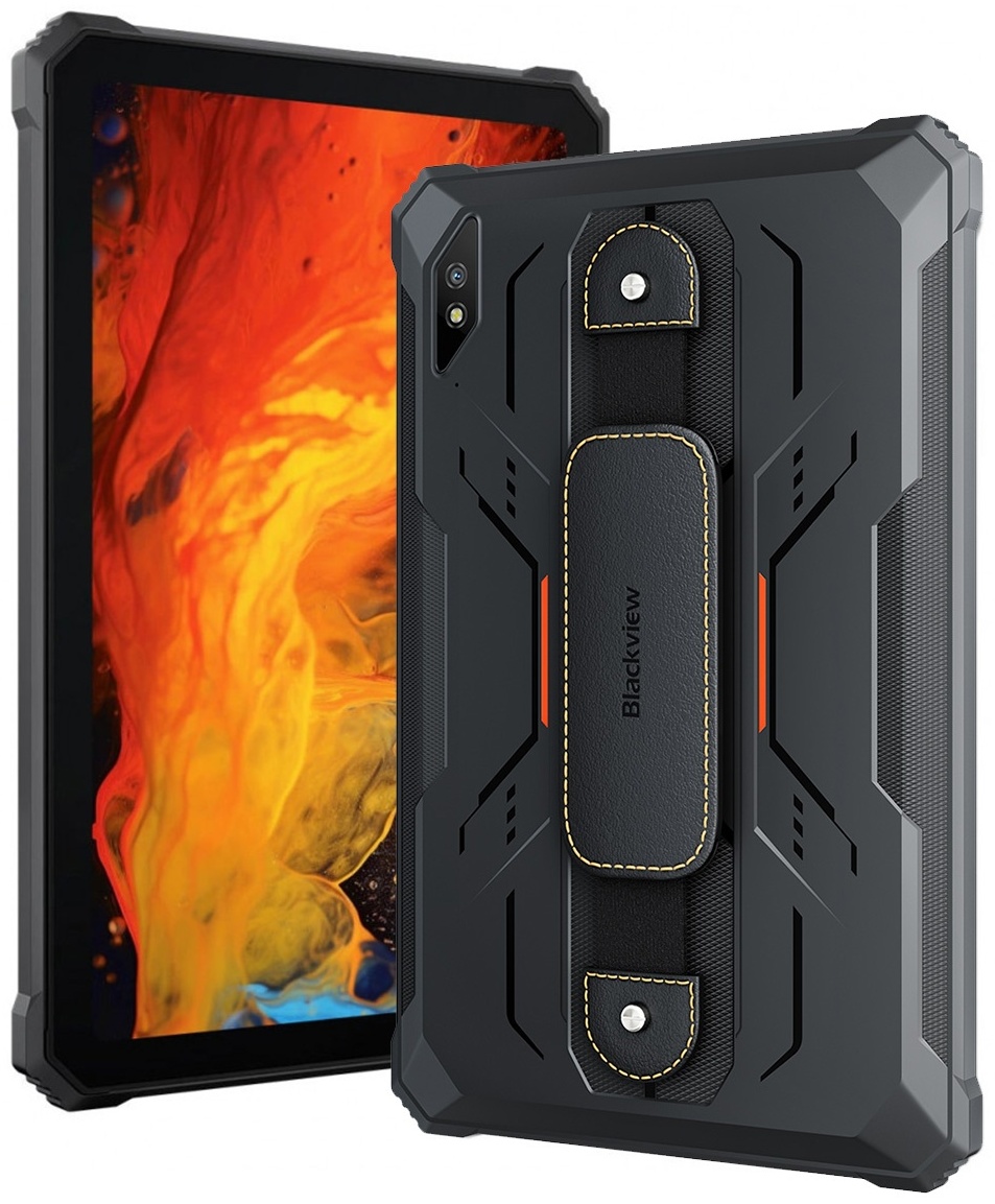 Планшет Blackview Active 8 Pro 4G 10.36 дюйм 8 Гб/256 Гб черный, оранжевый
