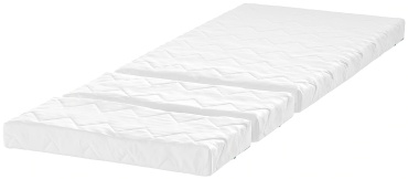 Детский матрас IKEA Вимсиг 00363897 80x200x10 см, беспружинный, хлопок, полиэстер