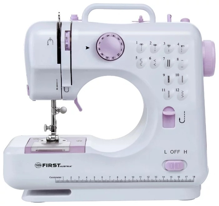 Швейная машина FIRST AUSTRIA FA-5700-2 Purple белый, фиолетовый