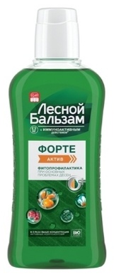 Лесной бальзам Форте для десен ополаскиватель лечебные травы 400 мл