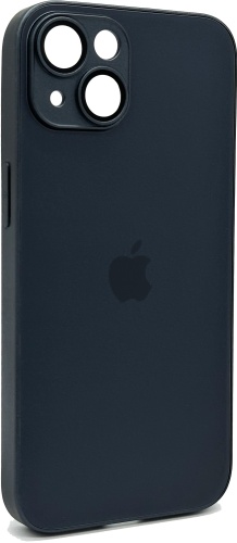 Чехол GLASS для Apple iPhone 14 черный
