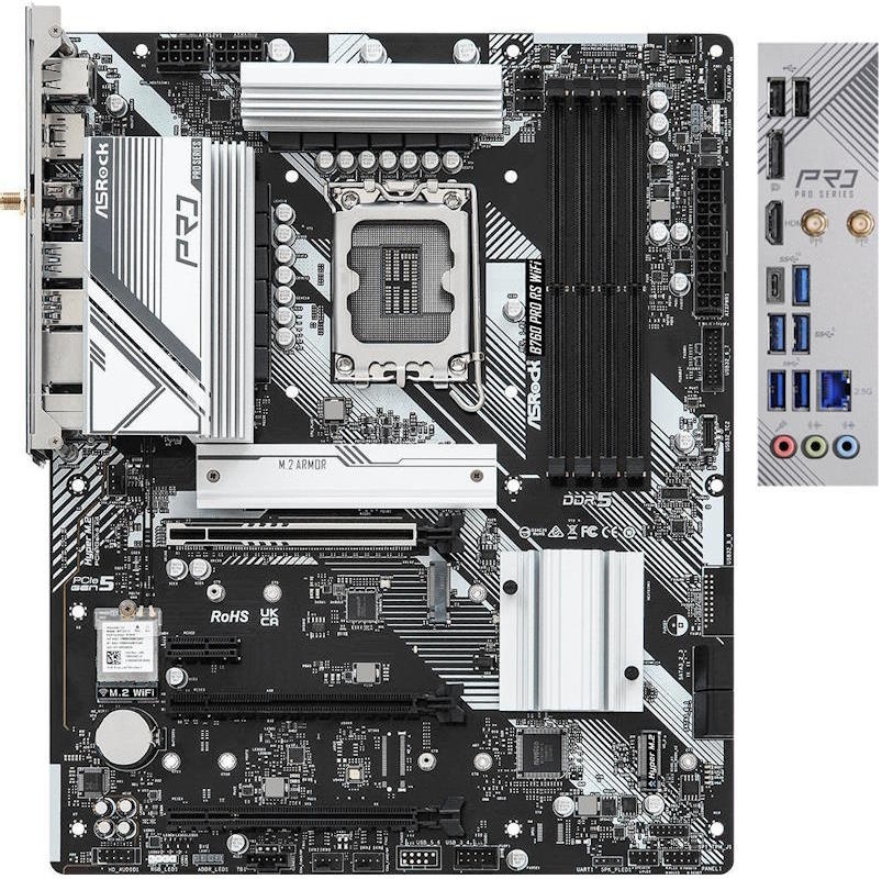 Купить Материнская плата ASRock B760 PRO RS WIFI DDR5 в Алматы ...