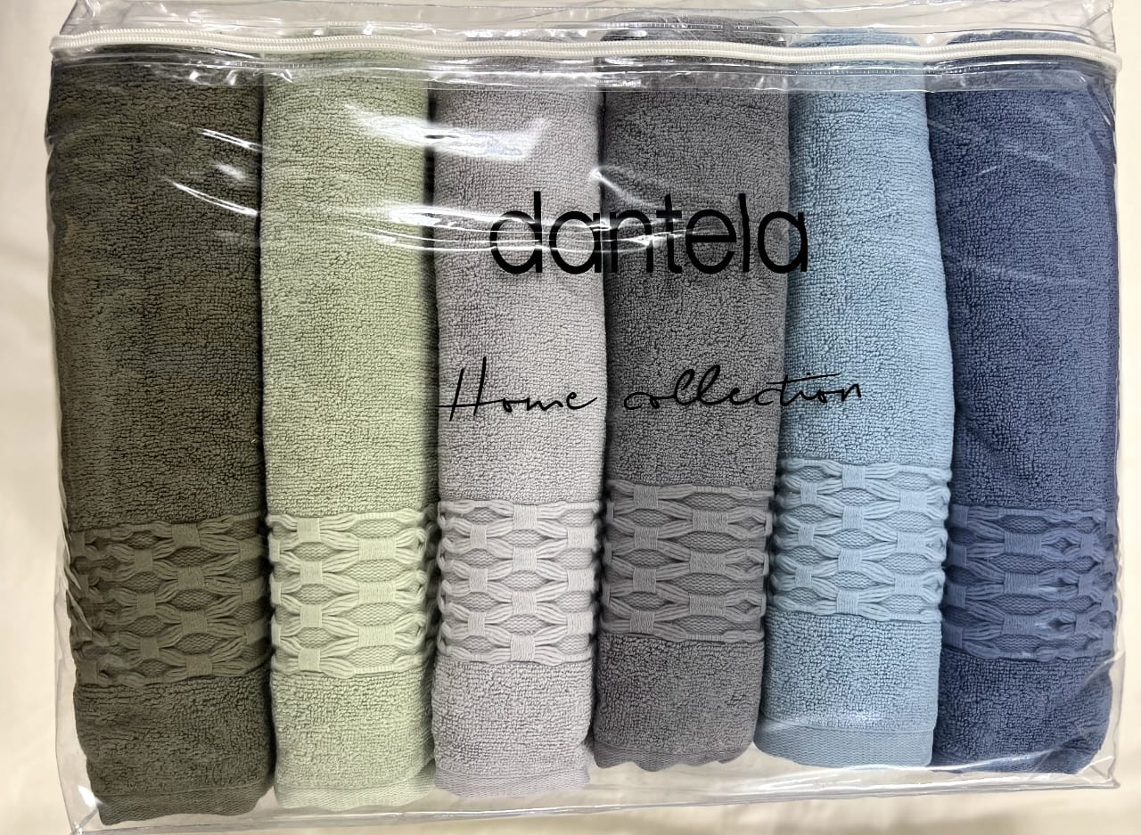 Набор полотенец Premium collection 70x140 см, бамбуковое волокно, 6 шт,