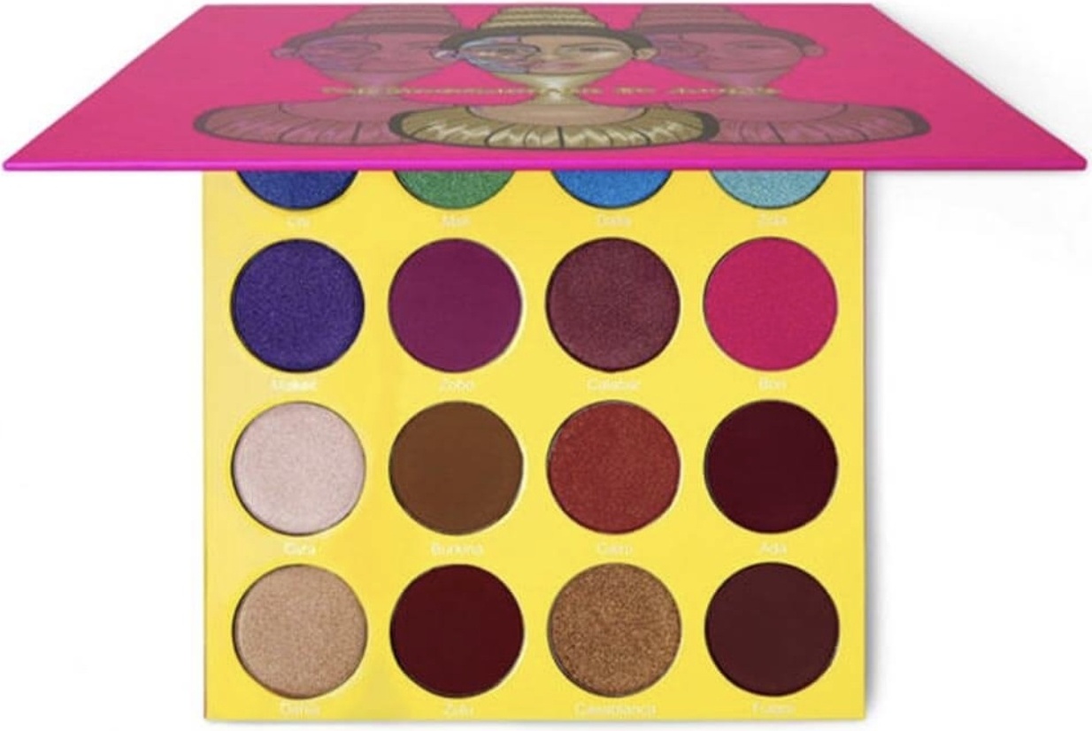 Juvia's тени прессованные Maxi Masquerade Palette N