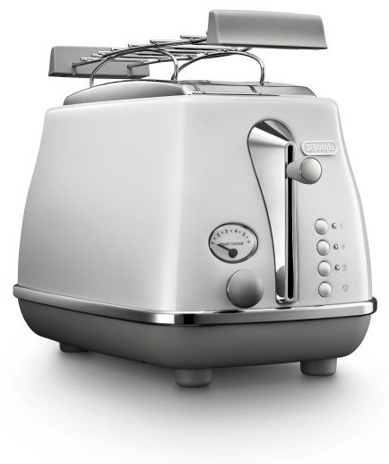 Тостер Delonghi CTOC2103.W серебристый