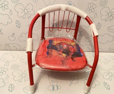 Стул Spider man 6254371, металл, 35x35x34 см, красный