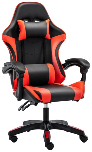 Игровое кресло XTREON CT-ESC-7008 RGB, черный, красный