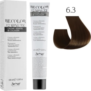 Be Hair Be Color 12 Minute 6.3 dark blonde golden крем-краска 100 мл