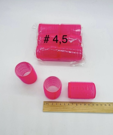 Бигуди липучки 6 шт d 4 см