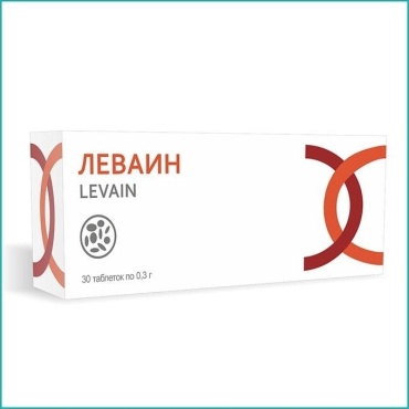 Леваин 0.3 г № 30 таблеток