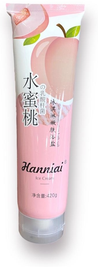 Hanniai скраб Peach для тела 420 г