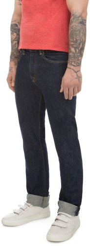 Джинсы прямые Levis синий