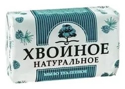 Кусковое мыло туалетное РЕЦЕПТЫ ЧИСТОТЫ Хвойное 190 г
