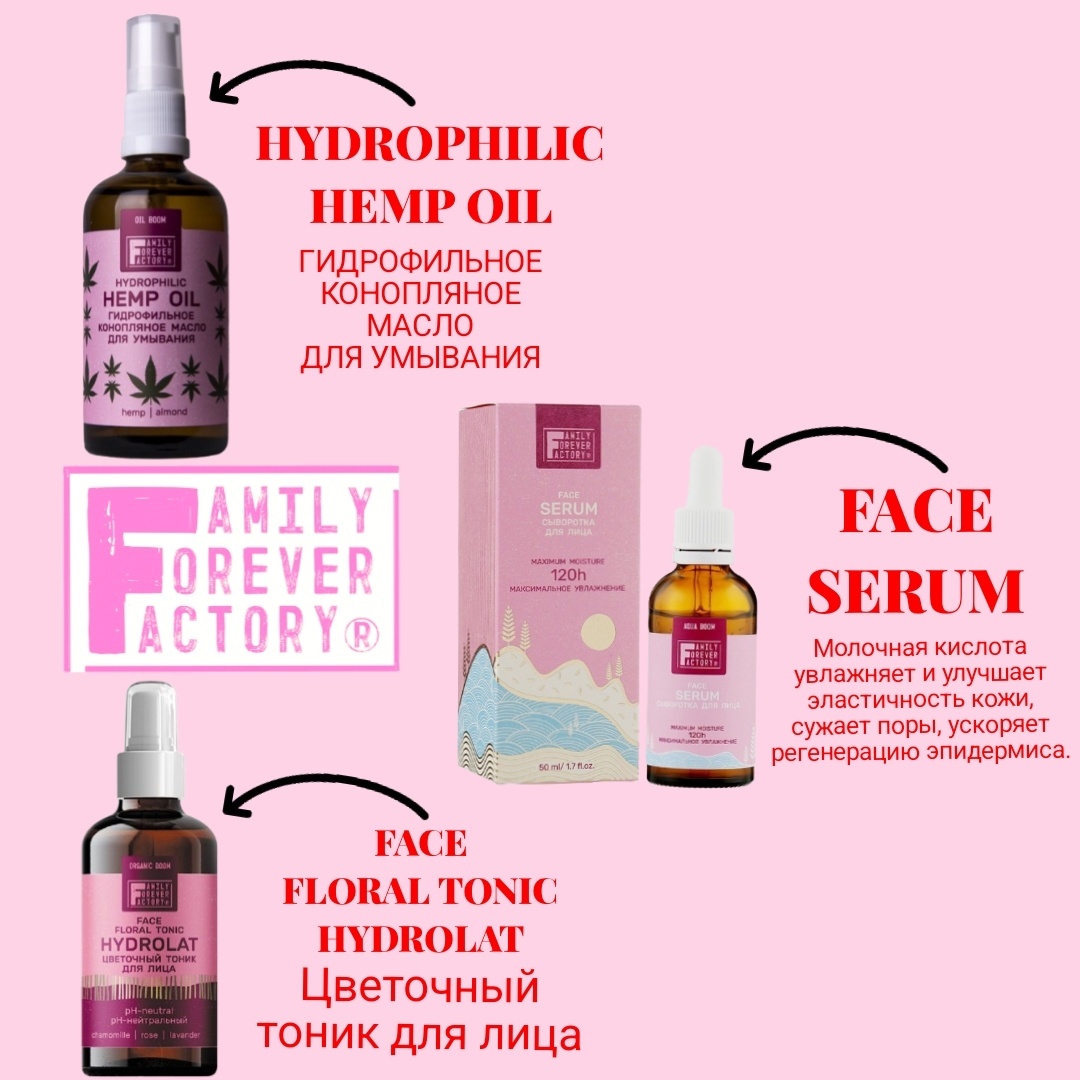 Купить Family Forever Factory Hydrophilic Floral Hydrolat набор ...